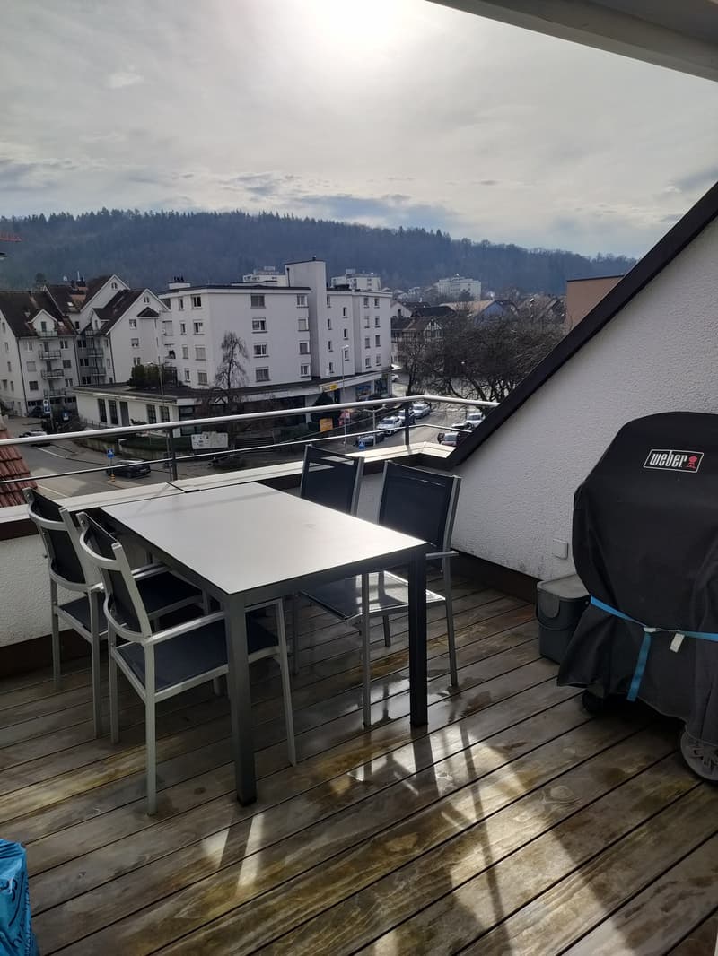 Helle 2.5 Zi Dachwohnung im Zentrum von Schlieren (11)