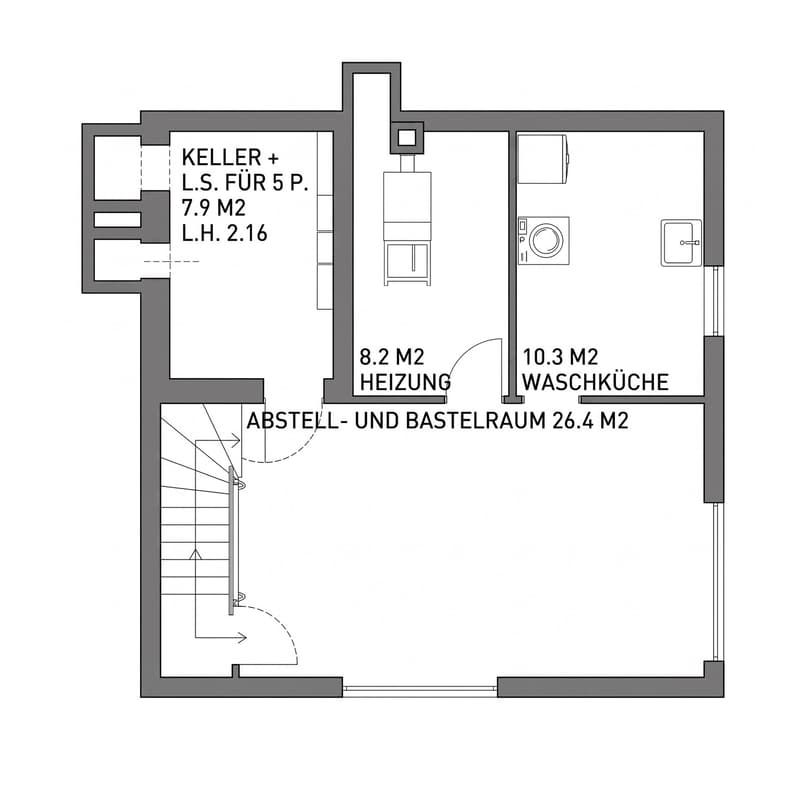 5 ½ Zimmer-Haus, 8600 Dübendorf (13)