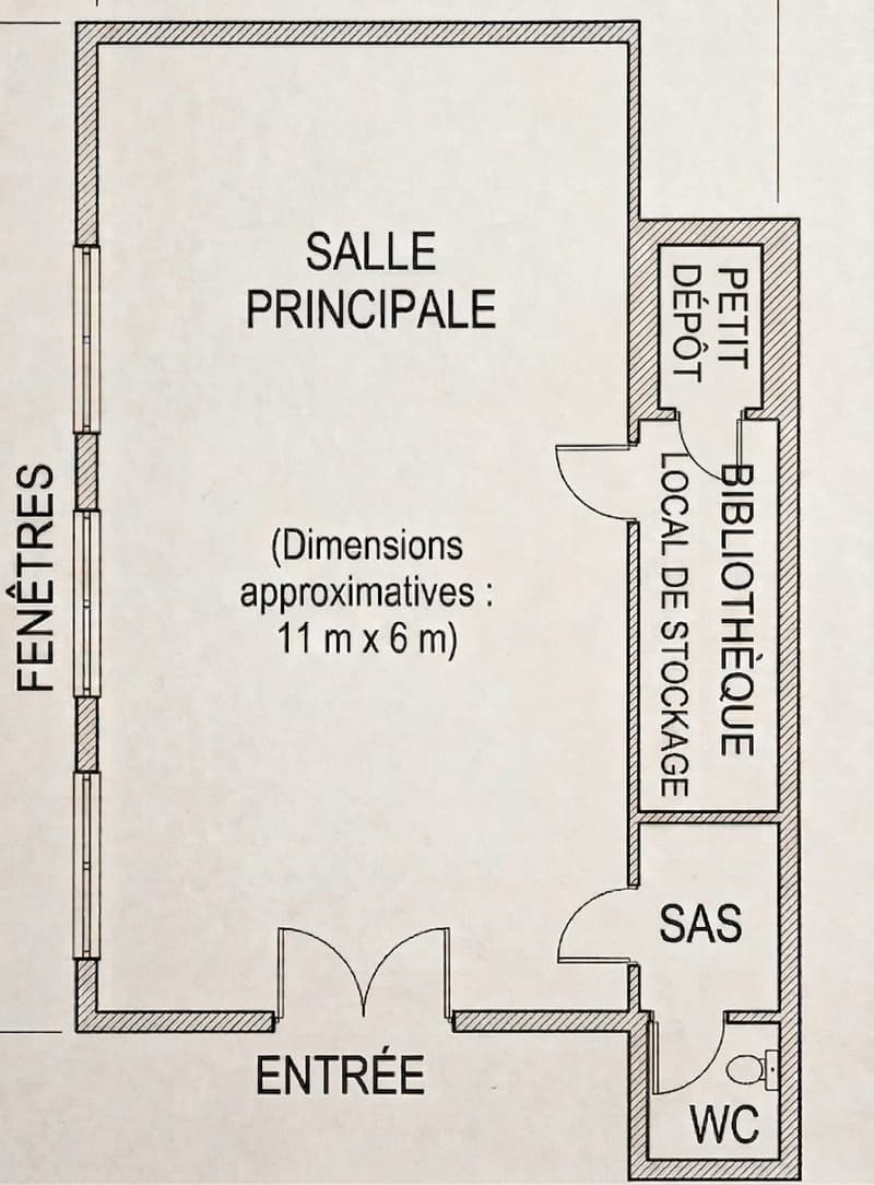 OPPORTUNITÉ UNIQUE : Arcade/Bureaux 90m2 à Nyon Gare - Loyer bloqué exceptionnel (1845.-) (8)