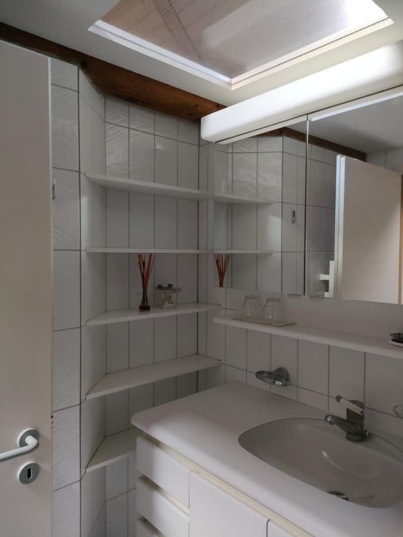 Badezimmer mit Dusche