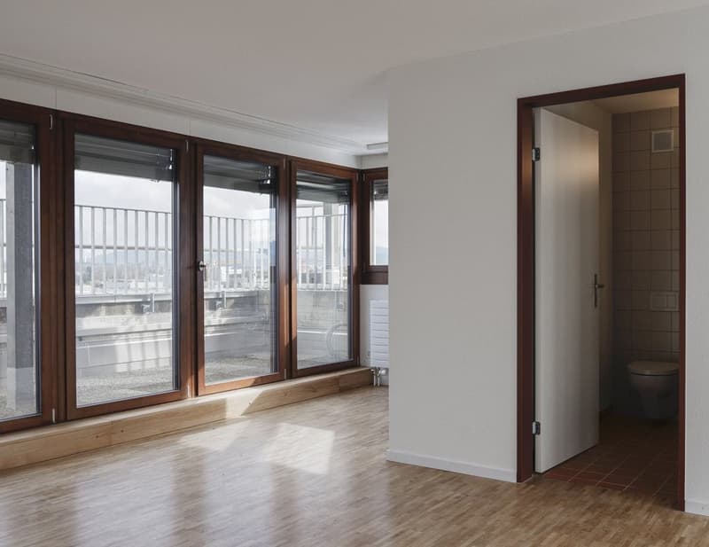 Schlafzimmer mit Bad