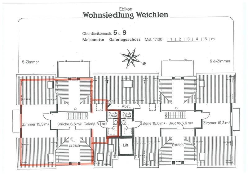 grosszügige 4 1/2 Zimmer-Maisonettewohnung (10)