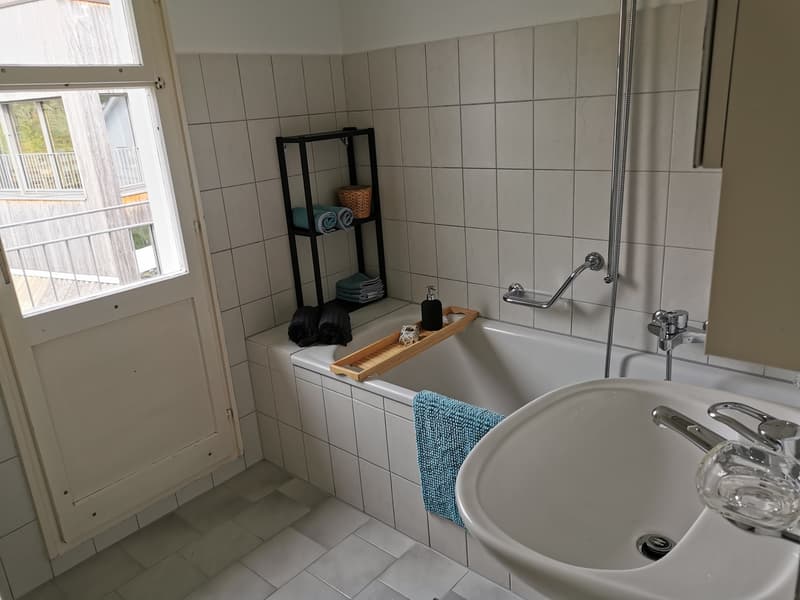 Leben in der sonnigen Altbauwohnung mit Charme / lauschige Terrasse (9)