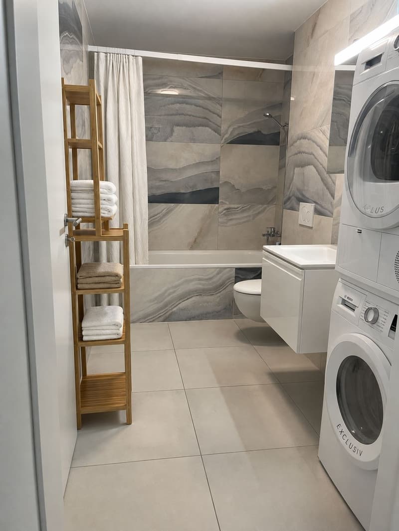 Helle 3.5-Zimmer-Wohnung mit Dachterrasse & Seeblick  Zürich Kreis 6 (7)