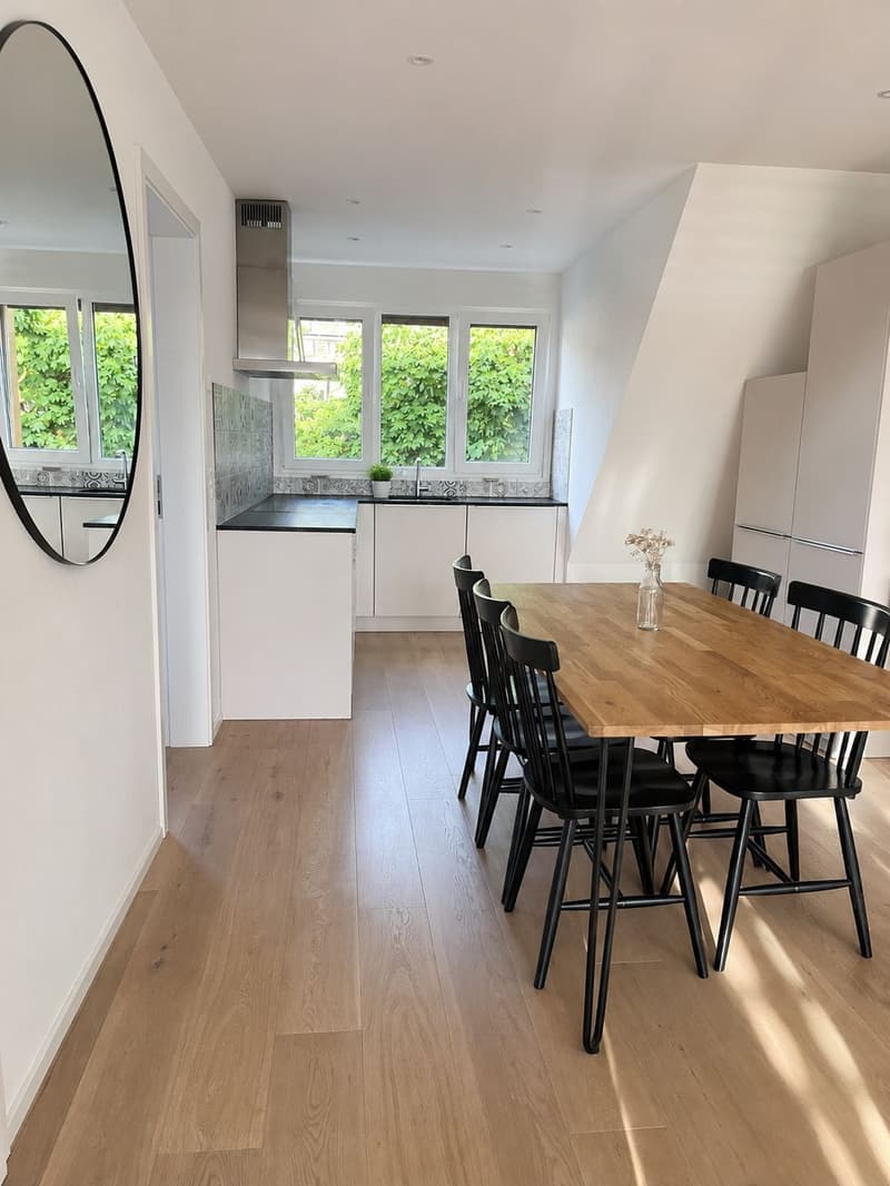Helle 3.5-Zimmer-Wohnung mit Dachterrasse & Seeblick  Zürich Kreis 6 (6)