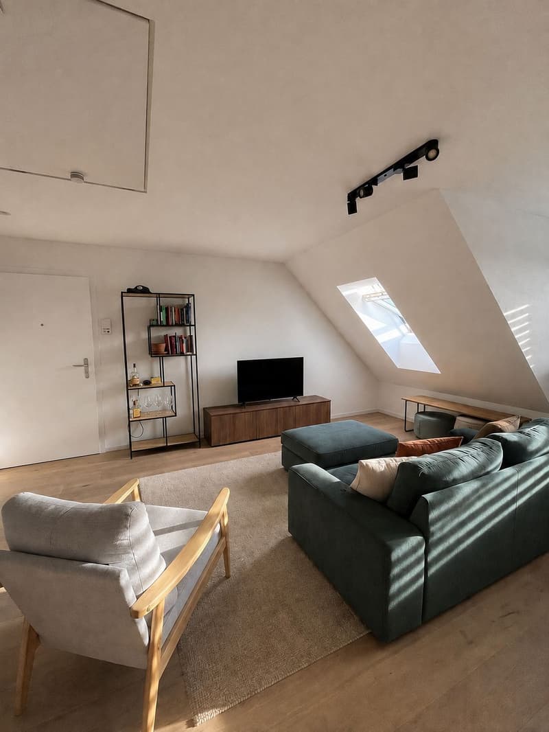 Helle 3.5-Zimmer-Wohnung mit Dachterrasse & Seeblick  Zürich Kreis 6 (8)