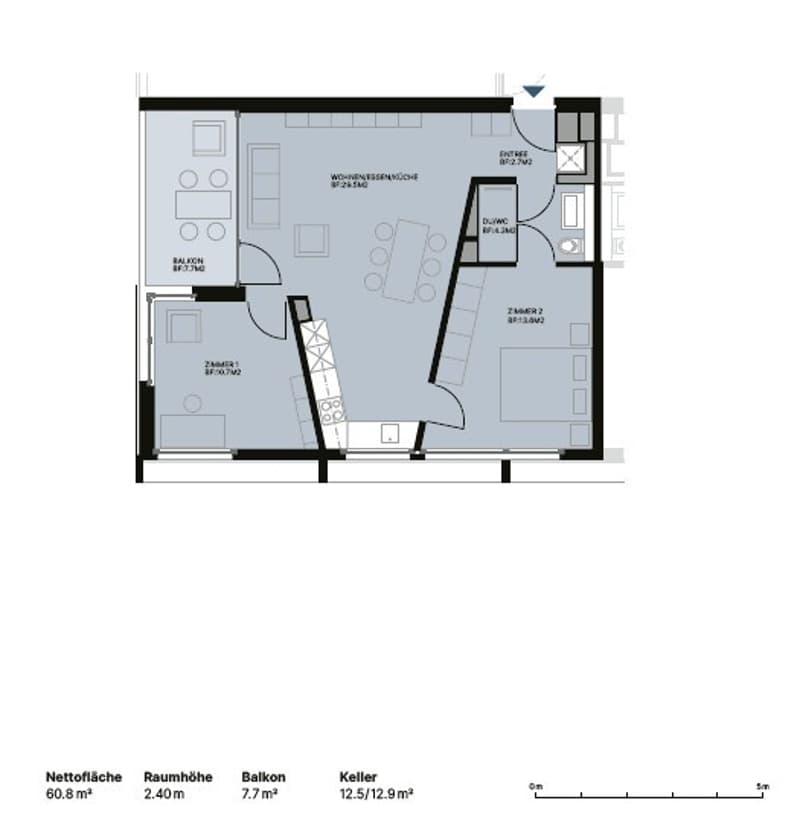 Moderne 3.5-Zimmer-Wohnung im Neubau (4)
