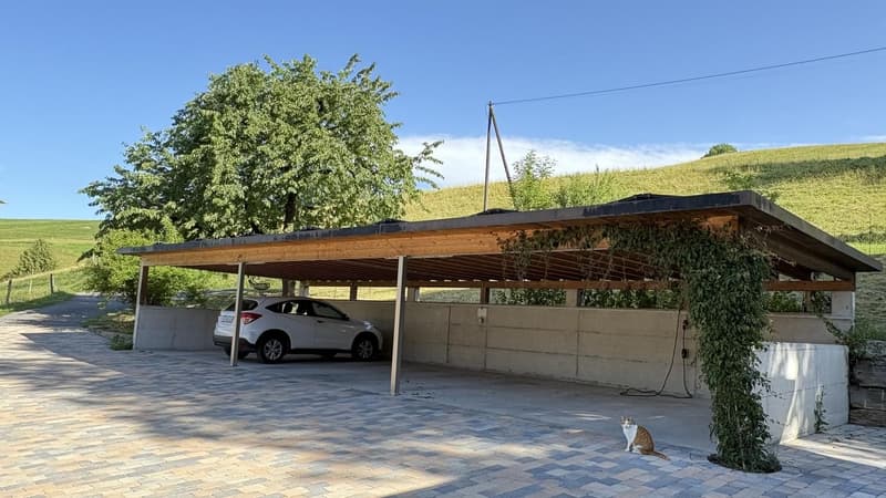 Tolle 2.5-Zi.-Dachwohnung plus Galerie an idyllischer Lage nah bei Laupen, inkl. 2 Autounterstände mit e-mobility Anschluss (6)