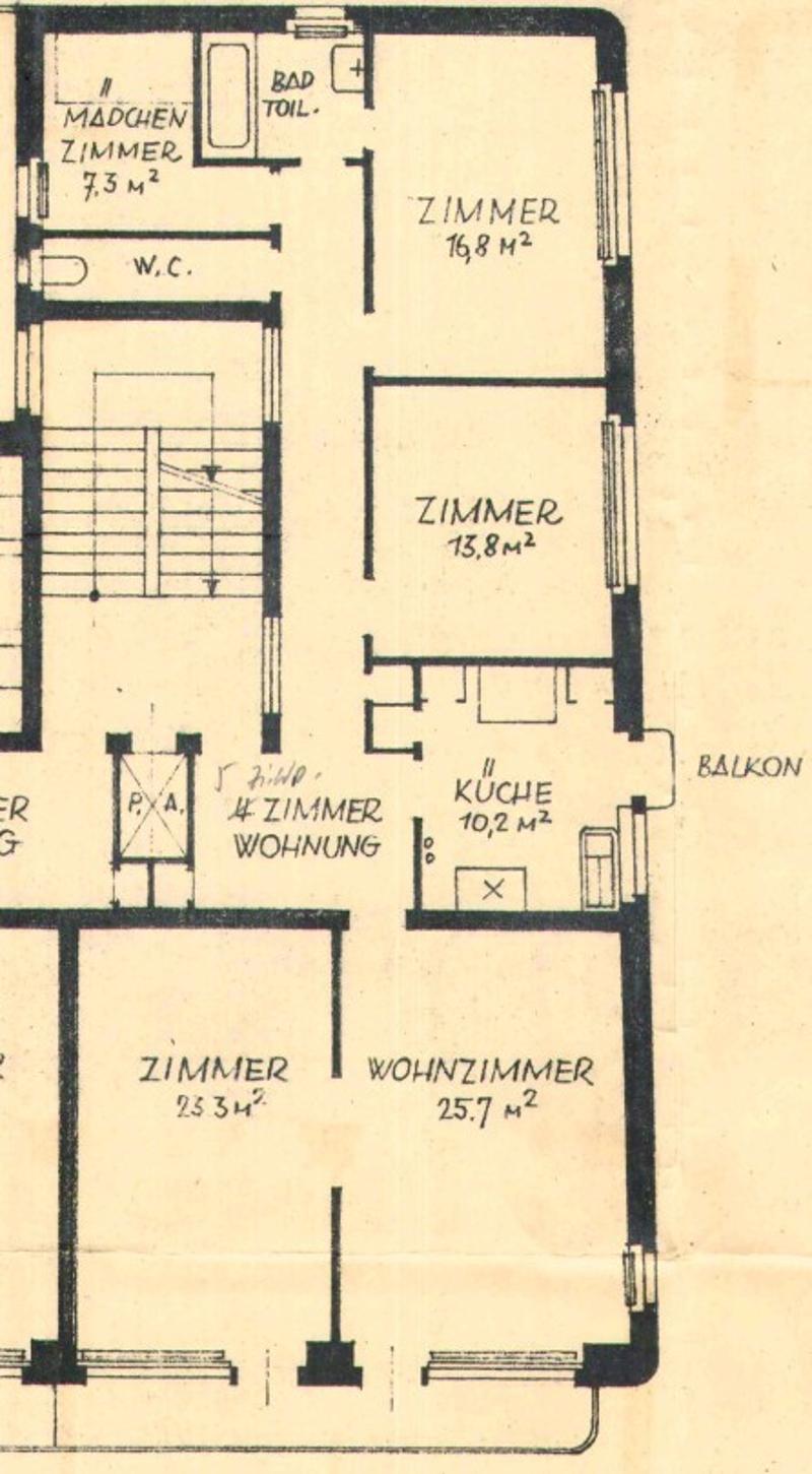 In Hottingen, helle zentrale 5 Zimmer Wohnung (4)