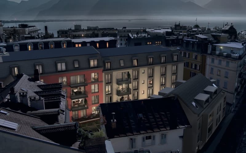 Atrium Montreux 3,5 pièces neuf de standing avec balcon première occupation (5)