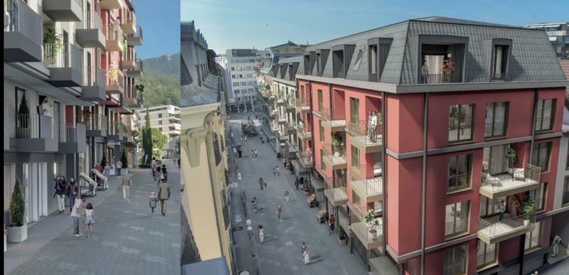 Atrium Montreux 3,5 pièces neuf de standing avec balcon première occupation (6)