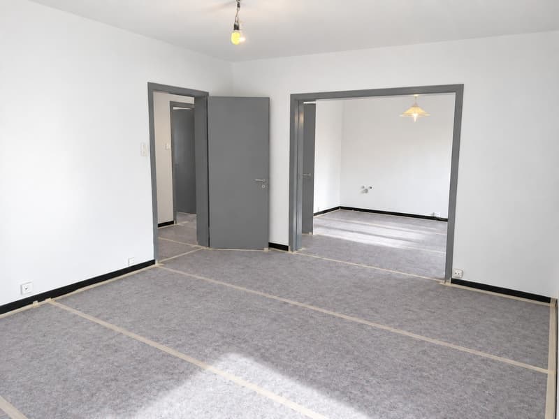 Erdgeschoss 4½-Zimmer-Wohnung mit Gartenblick / 3-Familienhaus (1)