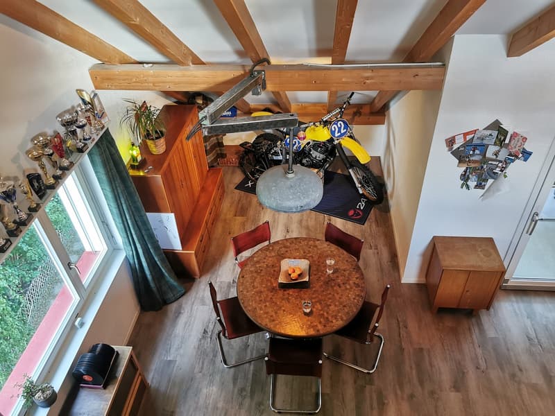 2,5 Zimmer 117 m² Dachgeschoss Wohnung mit Galerie und Wintergarten (12)