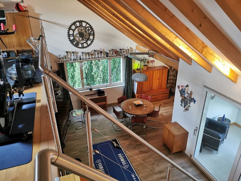 2,5 Zimmer 117 m² Dachgeschoss Wohnung mit Galerie und Wintergarten (11)