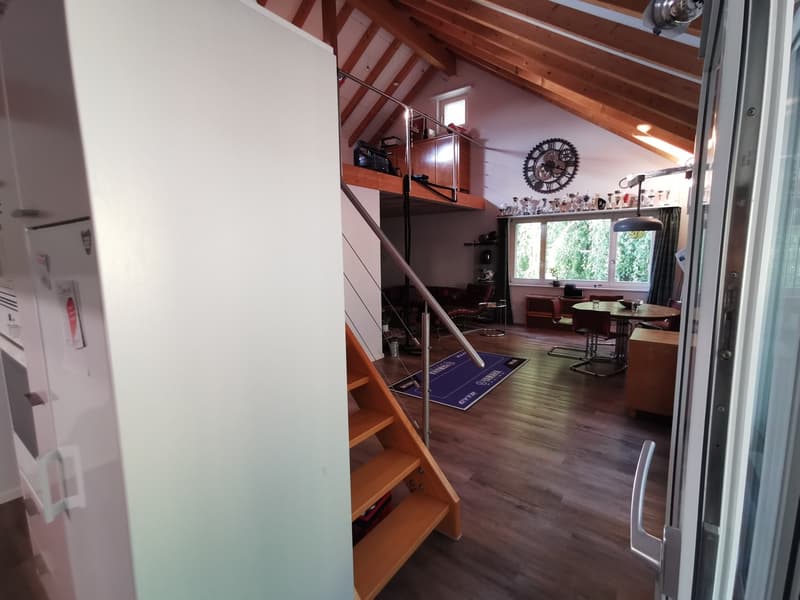 2,5 Zimmer 117 m² Dachgeschoss Wohnung mit Galerie und Wintergarten (6)