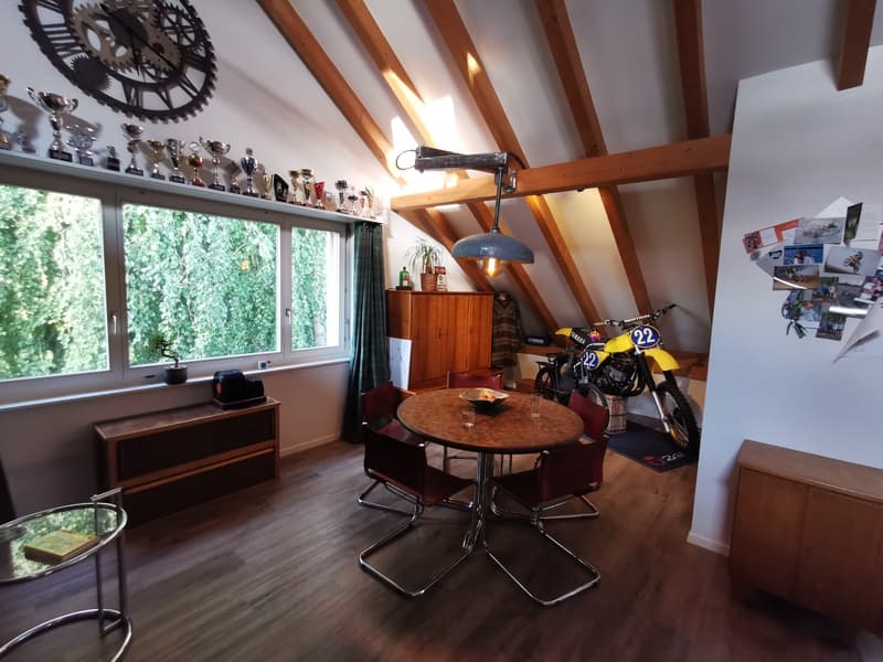 2,5 Zimmer 117 m² Dachgeschoss Wohnung mit Galerie und Wintergarten (4)