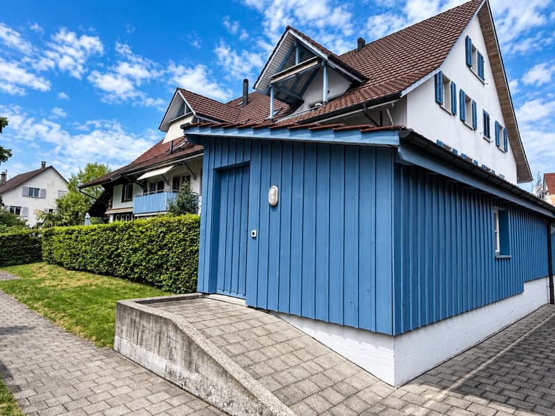 Hintere Gartenseite