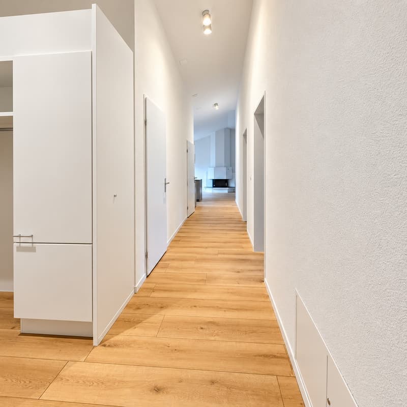 Helle 4.5-Zimmer-Wohnung mit Cheminée & bis zu 4 m hohen Decken (2)