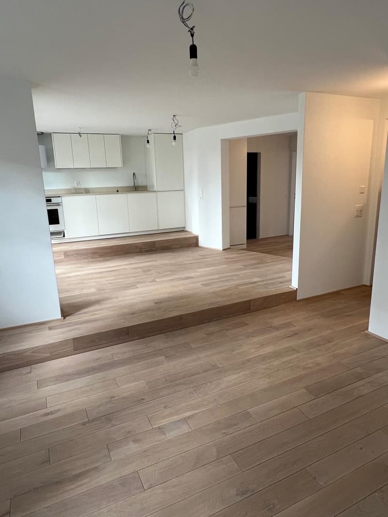Frisch Renovierte 3,5 Zimmer Wohnung EG mit grossem Garten (1)