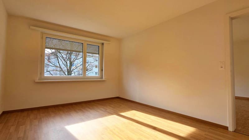 Schlafzimmer zum Garten hin