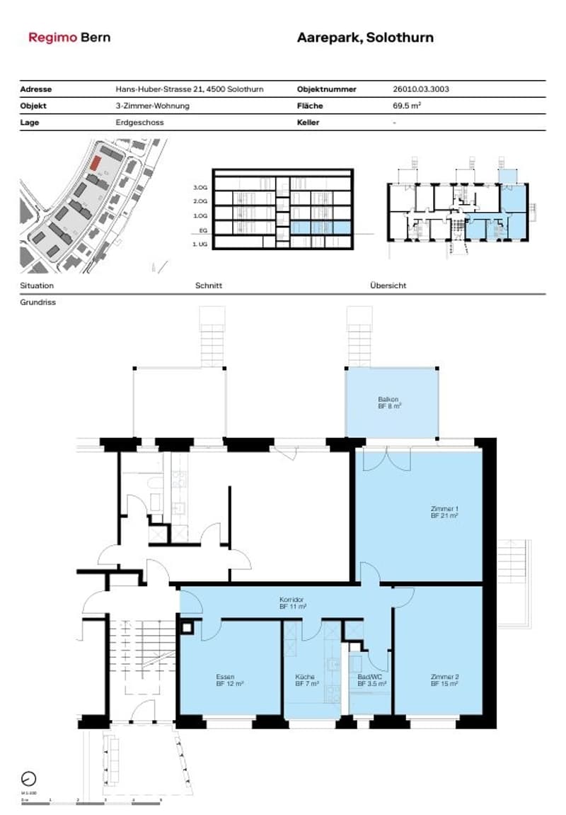 Grundrissplan