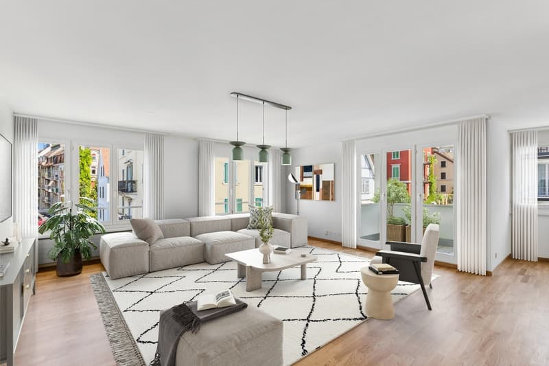 125 m2 Maisonettewohnung mit teilüberdachter Terrasse (1)