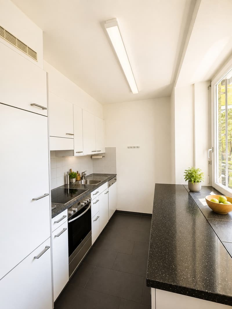 Möblierte 2-Zimmer-Wohnung im Zentrum von Basel (1)