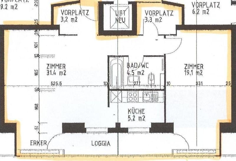 Möblierte 2-Zimmer-Wohnung im Zentrum von Basel (7)