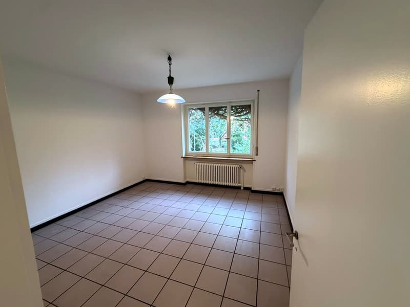 Schlafzimmer zum Garten