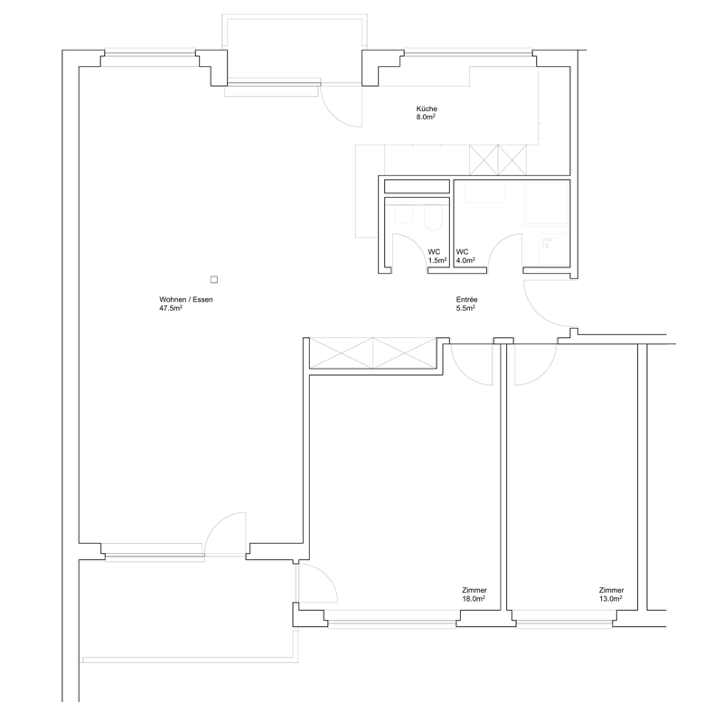 Schöne 3,5 Zimmerwohnung, Stadt und Naturnah (11)