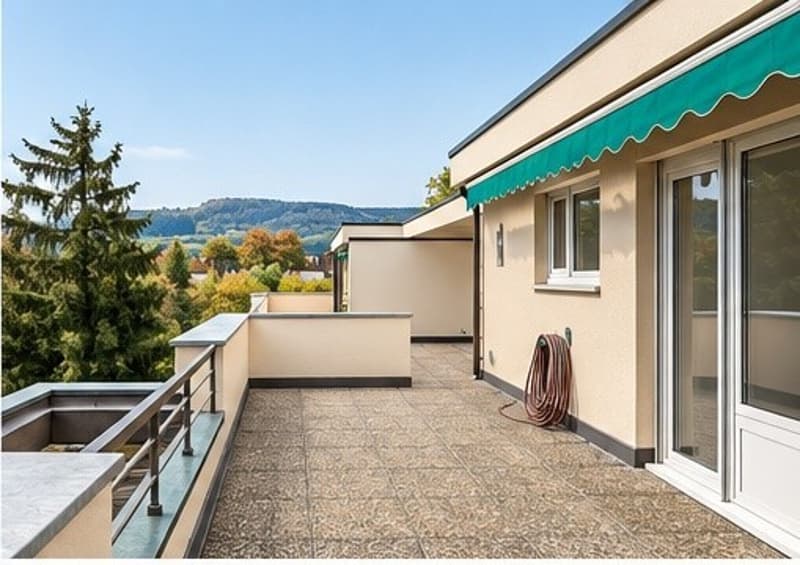 Grosszügige 4.5-ZWG mit Cheminée und weitläufiger Terrasse (3)