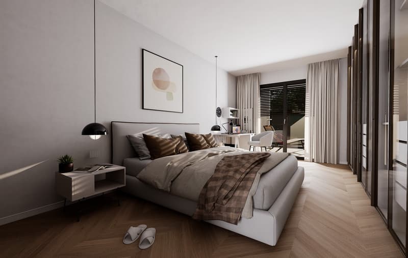 Residenza Le Gemme P1: 4.5 locali con doppia terrazza a Canobbio (10)