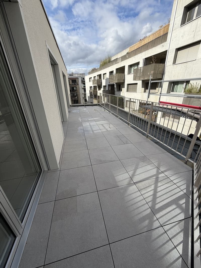 Moderne Neubau-3-Zimmerwohnung mit grosser Terrasse - Erstbezug - Langstrasse / Europaallee, Zuerich (10)