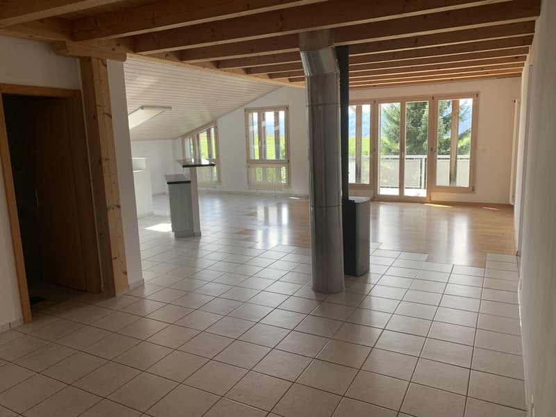 Schöne grosse Wohnung auf dem Lande (1)