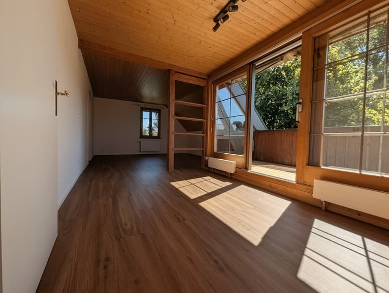 3.5 Zimmer-Wohnung in schönem Riegelhaus in Münchenbuchsee (1)