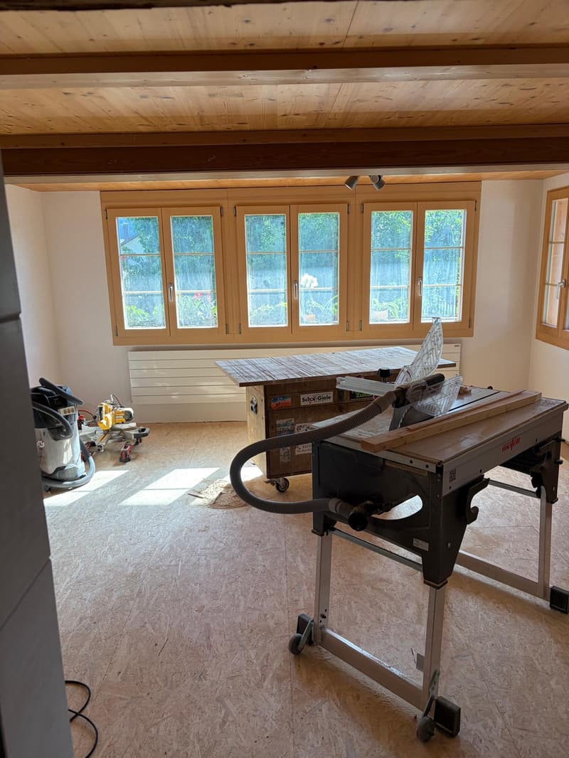Charmante 4.5-Zimmer-Parterrewohnung in historischem Bauernhaus – Hettiswil b. Hindelbank (15)