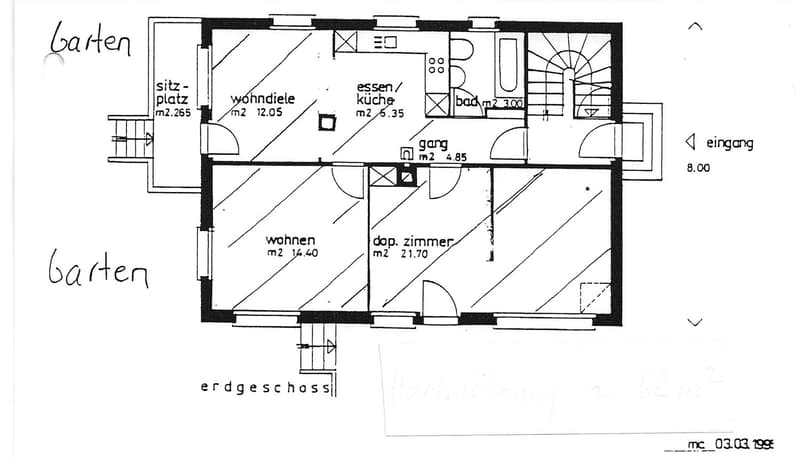 Schöne 3-Zimmer-Parterrewohnung in Biberist (14)