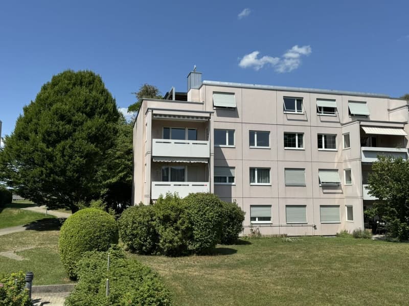 Appartement de 4 pièces rénové avec balcon sud et parking souterrain à Greifensee (1)