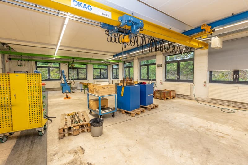 Grosszügige Gewerbefläche an zentraler Lage (zusammenhängend bis ca. 1'500m2) - ab CHF 90./m2 (3)