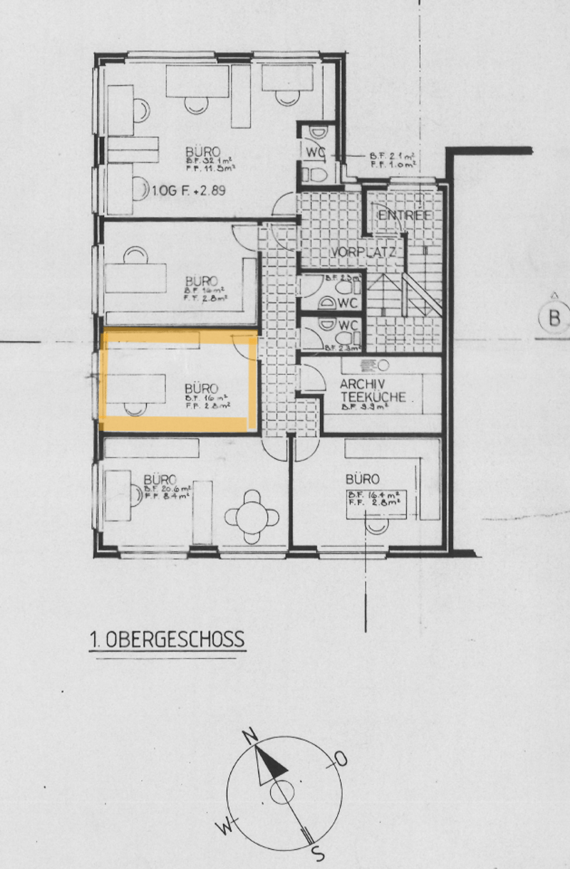 Heller Büroraum (16 m2) mit Weitsicht (3)