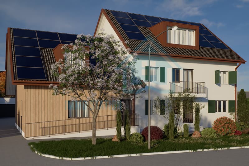 Ersatzneubauprojekt in Kirchdorf AG - stilvoll, nachhaltig, naturnah (9)