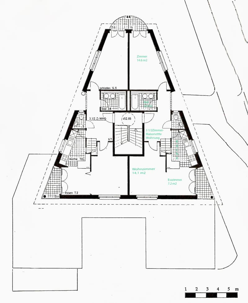 Appartement en duplex mansardé avec terrasse de 36 m2 (6)