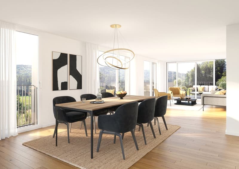 Cinq maisons familiales attrayantes "Im Schüracher", 8418 Waltenstein/Schlatt (3)