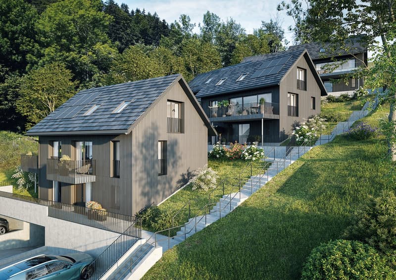 Cinq maisons familiales attrayantes "Im Schüracher", 8418 Waltenstein/Schlatt (10)