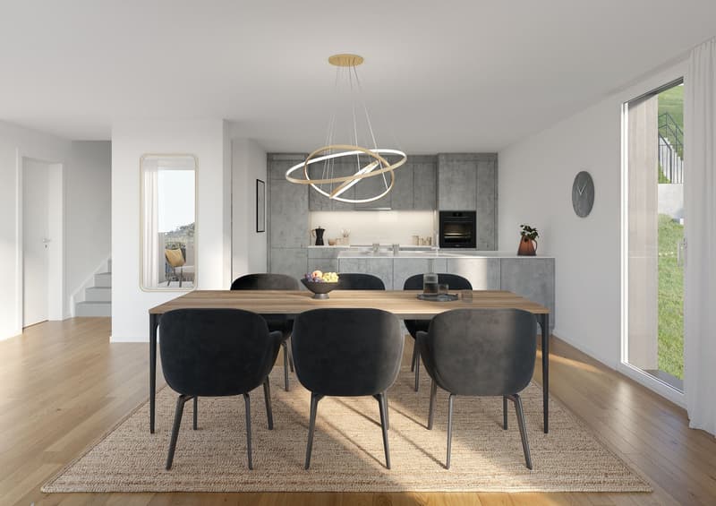 Maison unifamiliale moderne de 5,5 pièces dans un quartier calme à Waltenstein/Schlatt (2)