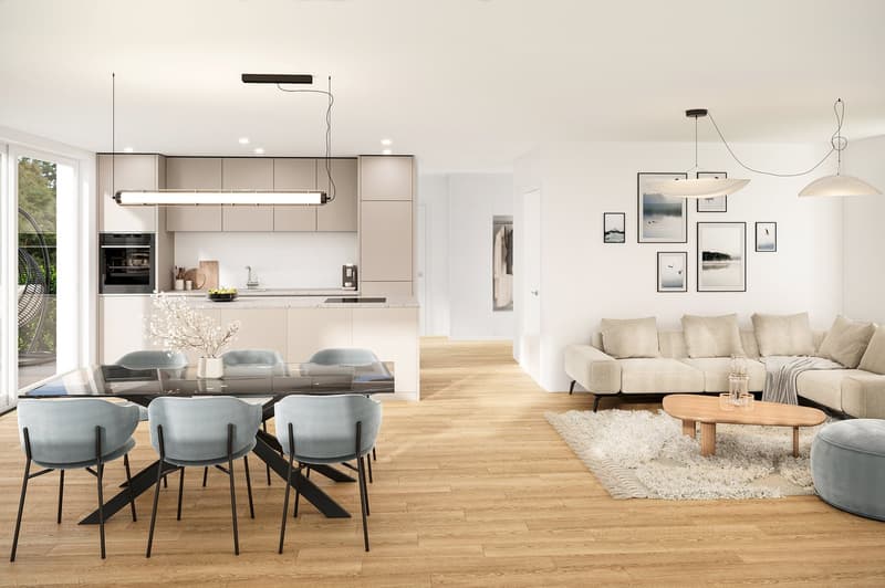 Charmante 3.5-Zimmer-Wohnung in Niederneunforn (1)