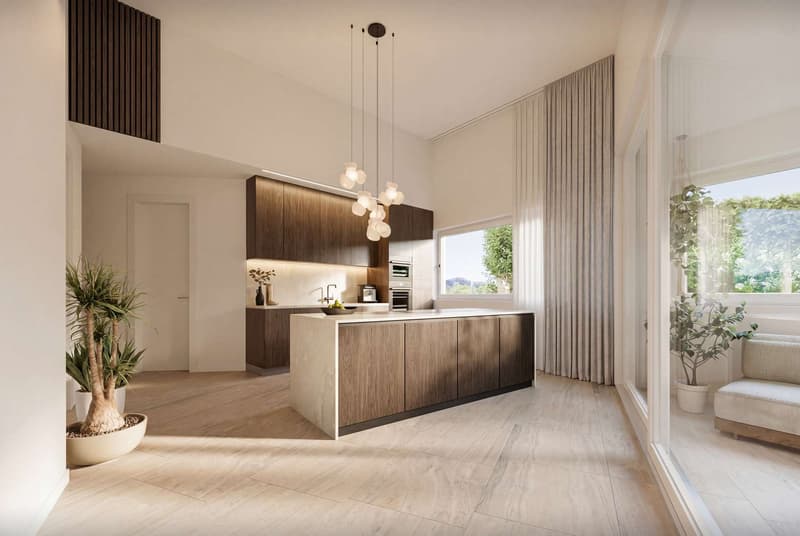 Appartement de luxe 5.5 pièces avec plus de 3 mètres de hauteur de plafond - entièrement modernisé à Zurich Witikon (5)
