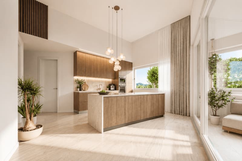 Appartement de luxe 5.5 pièces avec une hauteur de plafond de plus de 3 mètres - entièrement modernisé à Zurich Witikon (4)