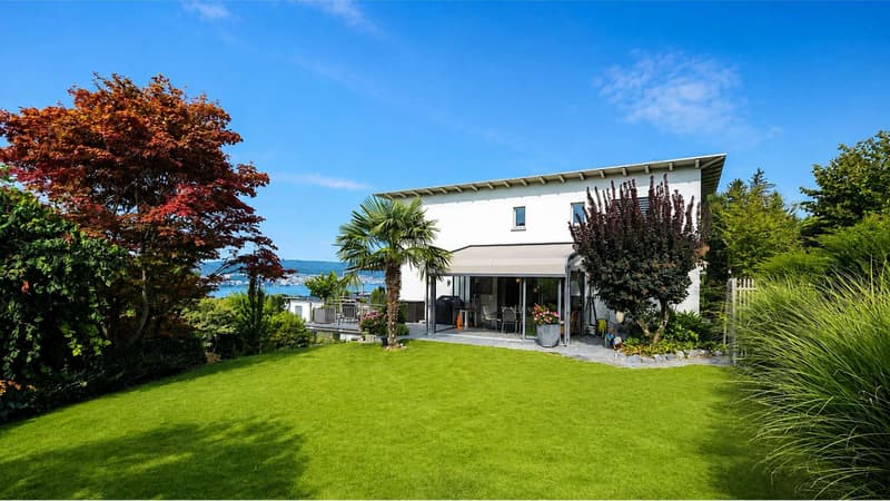 FAMILIENTRAUM MIT SEESICHT: 6.5-Zimmer-Einfamilienhaus in Uetikon am See (1)