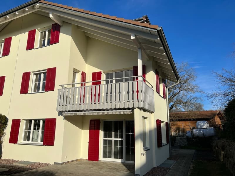Grosszügiges 7½ Zi-Doppel-Einfamilienhaus in Uezwil bei Büttikon (2)